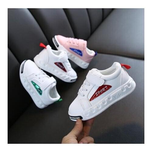 2020 Children Shoes for Girls Sneaker Boys Sport Shoes Spring New Soft Bottom Baby Toddler Flat Sneaker Kids Casual Shoes