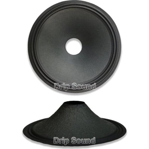 15" inch 375mm 75.5mm Core Speaker Cone Paper Basin Woofer Drum Paper 2-Ring Cloth Edge Trumper Bass Repair Parts #2