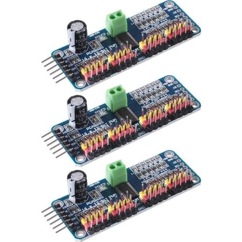 I2C IIC 3PCS PCA9685 16 Channel 12-Bit PWM Servo Motor Driver I2C Module Robot