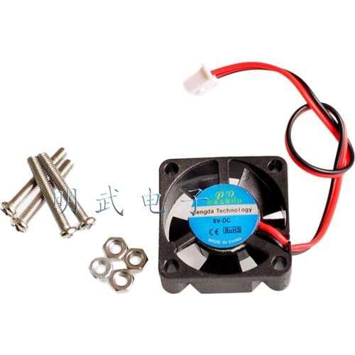 Raspberry Pi 3 CPU Fan Active Cooling Fan for Customized Acrylic Case Support raspberry pi model B Plus B+/Raspbery Pi 2