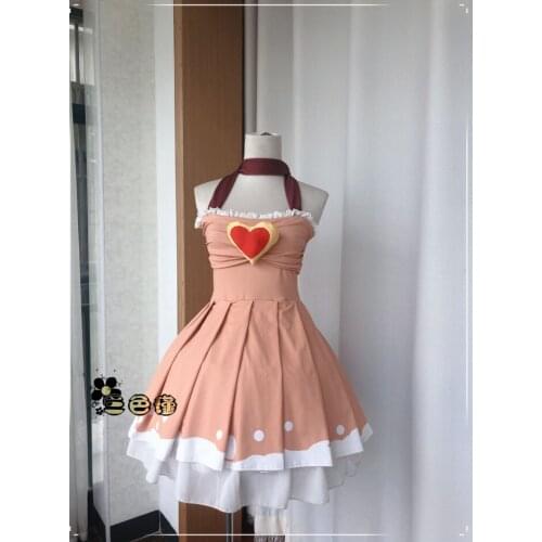 Hot Game Anime Lily Cosplay Costume Cute Fashion Suspenders Swimsuit Full Set Female Role Play Clothing Custom-Make Any
