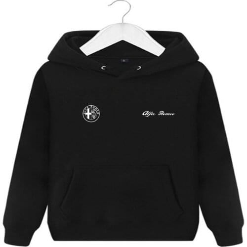 2021 New Fashion Men Hoodies Suits Brand Alfa Romeo Sweatshirts Autumn Winter Fleece Hooded Pullover