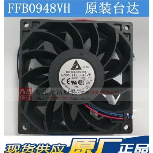 NEW DELTA FFB0948VH 9025 48V 0.26A 9CM cooling fan