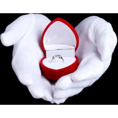 12 Pairs Thickened White Cotton Gloves Stretchable Lining Glove Cleaning Glove Gardening Glove Jewelry Glove Home Work Glove