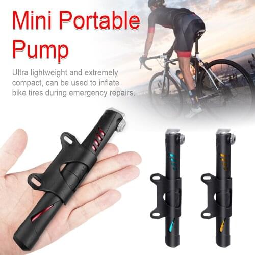 Portable Bike Pump High Pressure Gauge Hand Pump MTB Road Bicycle Accessories Schrader Presta Valve Cycling Pump