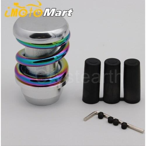 Universal Auto Car 5 6 Speed Gear Shift Knob Gearshift Shifter Lever Knob Aluminum For Volkswagen Peugeot Citroen Mazda Hyundai