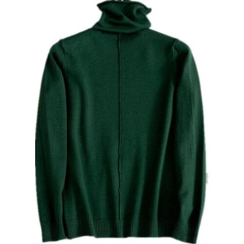 2019 Autumn Winter Women Pullovers Sweater Knitted Elasticity Casual Jumper Fashion Slim Turtleneck Warm Female Sweaters D332