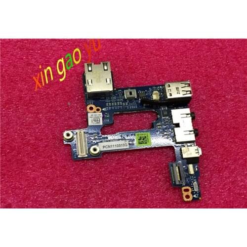 0N533H LS-4051P N533H for Latitude E6500 M4400 USB NIC Firewire Lan Audio Board