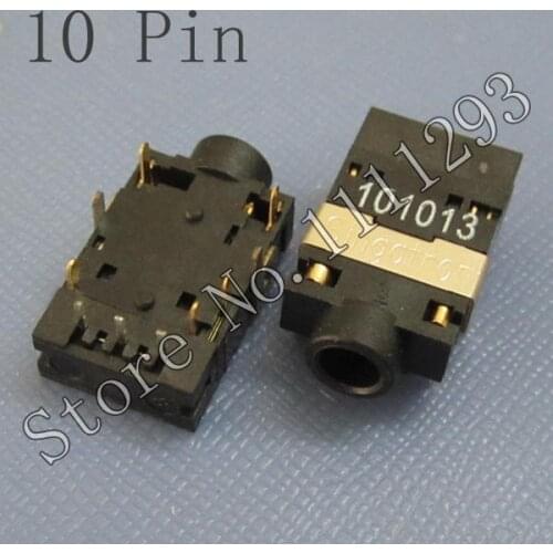 10pcs/lot Earphone & S/PDIF Audio Jack for Asus A8E A8S F3T F3TC F8S G46V G46VW N46VZ N56DP N73SV N82JV X51R X51RL Z62HA Z84F