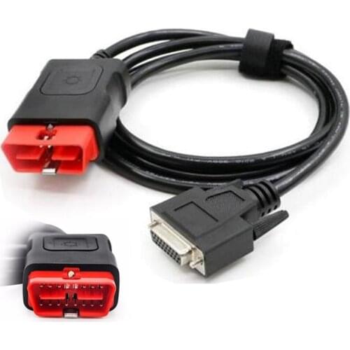 OBDII 16 pin LED main Cables Suitable for Delphis VD DS150E CDP Diagnostic Tools Adapter Cars OBD2 Obd 16pin Tester Cables