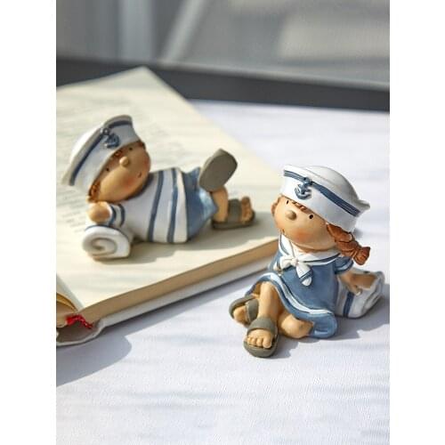 2pcs/set Mediterranean Style Creative Wall Hanging Foot Doll Resin Crafts Hanging Leg Doll Elf Doll Figurines Home Decoration
