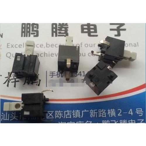 2PCS/lot SKECAD026A Original Japanese ALPS conductive silicone tact switch 8*8*14 in-line 2-pin button micro-movement long life