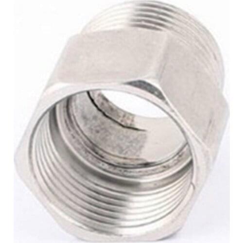 3/4BSP Male to 3/4BSP Female Threaded Hex Reducing Bushing Pipe Tube Adapter