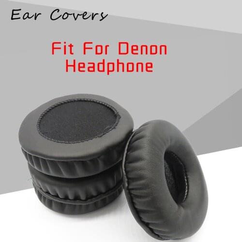 Ear Pads For Denon AH-D210 AH D210 Headphone Earpads Replacement Headset Ear Pad PU Leather Sponge Foam