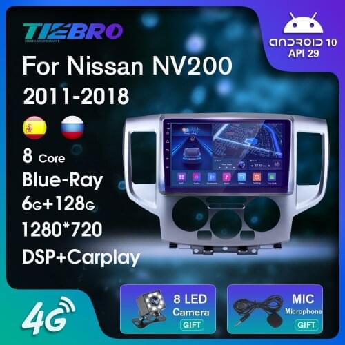 2 DIN Android10.0 Car Radio For Nissan NV200 2011-2018 GPS Navigation Car Video Stereo Receiver Auto Radio Car Multimedia Player
