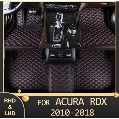 MIDOON Car floor mats for Acura RDX 2010 2011 2012 2013 2014 2015 2016 2017 2018 Custom auto foot Pads automobile carpet cover