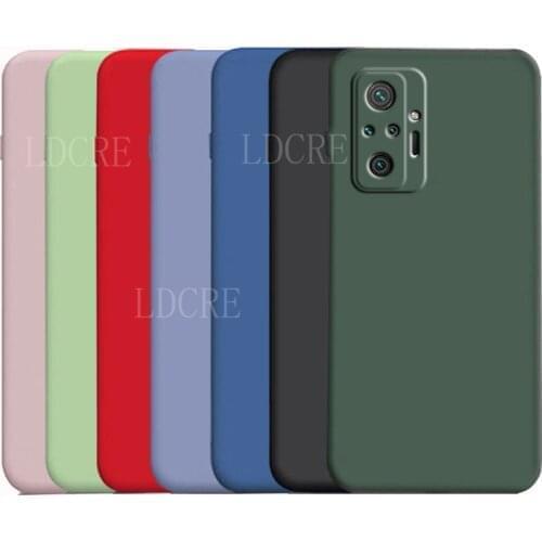 For Cover Xiaomi Redmi Note 10 Pro Case For Redmi Note 10 Pro Bumper Shockproof TPU Soft Case For Redmi Note 8 9 10 Pro Fundas