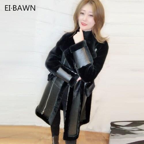 Шубы из овчины EI·BAWN China At AliExpress