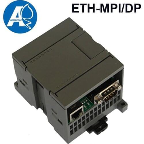 ETH-MPI/DP for Siemens S7-300 Ethernet Isolated Communication Adapter Module 64bit For TIA Portal EM CP343-i CP5611 21-28VDC