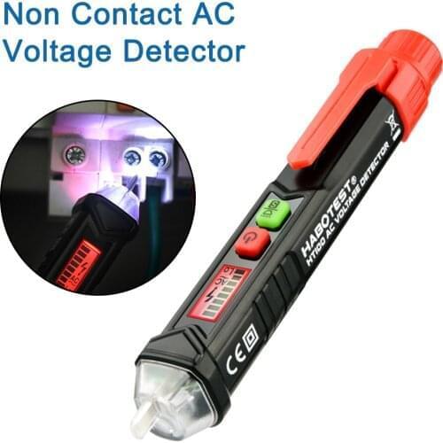 HT100E Meter Tester Intelligent 12-1000V Non-contact Pen Current Electric Sensor Alarm AC Voltage Detector Pen Sensor Tester
