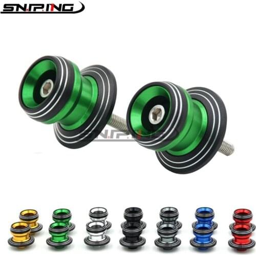 Motorcycle CNC Aluminum Swingarm Spools Slider Stand Screws For Honda RC51 / RVT1000 SP-1/SP-2 2000-2006
