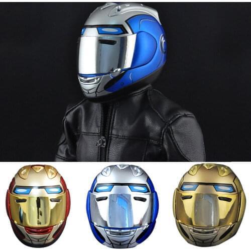 New Arrivals Quality Motorcycle Biker Helmet 1/6 Fit for 12 inch Action Figure Hot Toys Head Sculpt Dolls Accessories Boy Gift