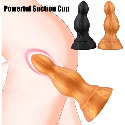 Super Huge Anal Dildo Butt Plug Prostate Massage Anus Dilator Vagina Masturbator Adult Sex Toy For Women Men SM Anal Sex Product