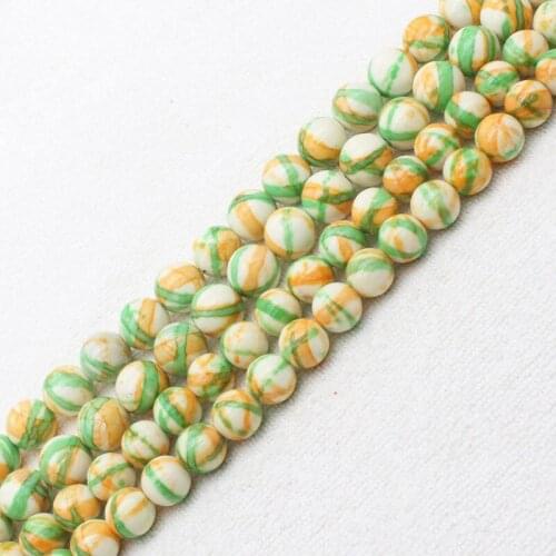 Wholesale 4-12mm Multi-Color Stripe Jaspers Round loose beads 15" bjs1, For Jewelry making, can mixed wholesale