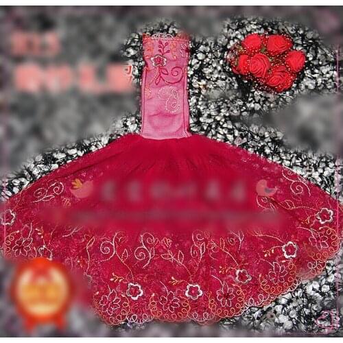 30cm Doll Dress Fashion Clothes handmade outfit For Barbie Doll Accessories Baby Toys Best Girl' Gift