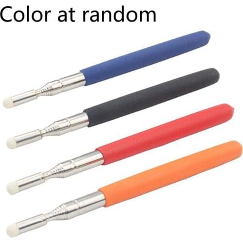 Professional Touch Whiteboard Pen High Quality Felt Head 1 Meter Stainless Steel Telescopic Teacher Pointer Random color
