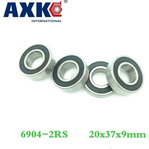 Axk High Quality Deep Groove Ball Bearing 6904 2rs 6904-2rs 61904-2rs 6904rs 6904rz 20*37*9 Mm 10pcs/lot