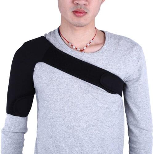 Adjustable Shoulder Support Left/Right Shoulder Bandage Protector Joint Pain Injury Suport Back Corrector Shoulder Supports Belt