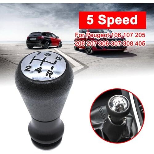 Car Gear Shift Knob for Citroen Saxo C2 C3 5 Speed Stick Manual Shift Lever for Peugeot 106 107 205 206 207 306 307 308 405