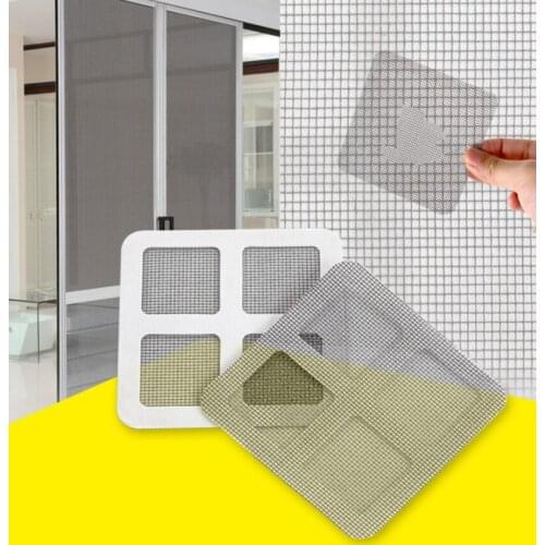 Fix Net Window Home Adhesive Anti Mosquito Fly Bug Insect Repair Screen Wall Patch Stickers Mesh Window Screen Window Net Mesh
