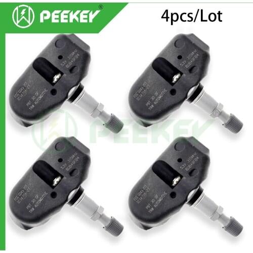 4pcs Tire Pressure Monitor System TPMS sensor TYRE 06421-S3V-A04 For Honda Odyssey Ridgeline Pilot Acura RL TL MDX 3.2L 3.5L