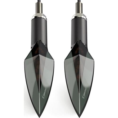 12V LED Turn Signal Motorcycle Flasher Light Motorcross Bicycle Indicator Blinker Lamp Amber Motorbike Universal Accessories