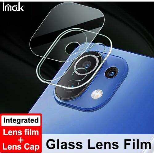 For Xiaomi Mi 11 Lite Glass Camera Protector IMAK High Definition Tempered Glass Lens Film for Xiaomi 11 Lite /Mi11 Lite