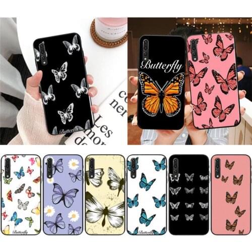 Zororong butterfly TPU Soft Silicone Phone Case For Xiaomi 9 10 11 PRO LITE Redmi NOTE 7 8 9 A PRO K20 30 PRO