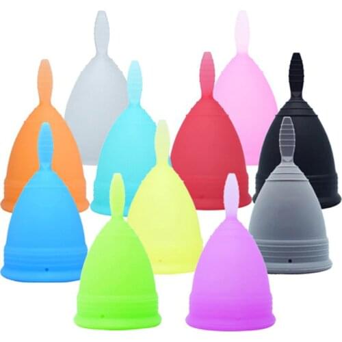 1Pcs Medical Grade Silicone Menstrual Cup Feminine Hygiene Reusable Women Health Period Cup Menstrual Lady Cup