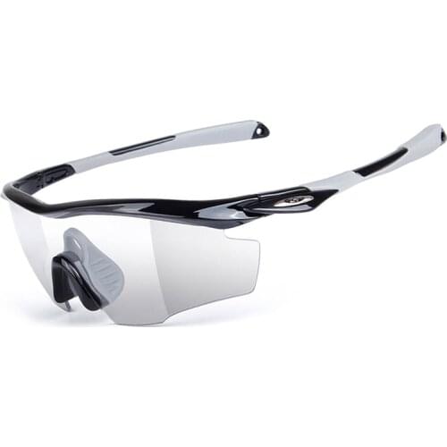 OBAOLAY 2021 Polarized Photochromic UV400 Outdoor Road Cycling Eyewear Sports Cycling Sunglasses Men Women Bike Bicycle Glasses