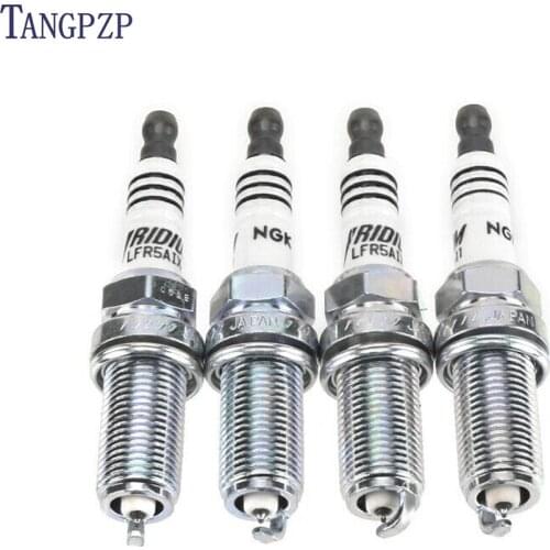 4pcs LFR5AIX-11 4469 Iridium IX Spark Plug fit for Hyundai Infiniti Kia Mariner Mercury Nissan Scion Suzuki Toyota Yamaha