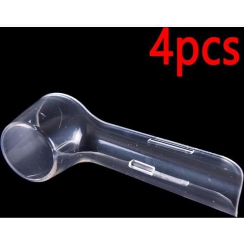 6/4/2pcs Toothbrush Heads Cover For Oral B Electric Toothbrush Replacement Brush Heads Protective Case Hygienic Protective Cover