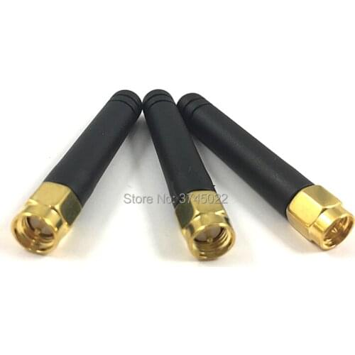 5pcs 3dbi Sma Male Connector Antenna 3G CDMA WCDMA TDSCDMA Rubber Aerial