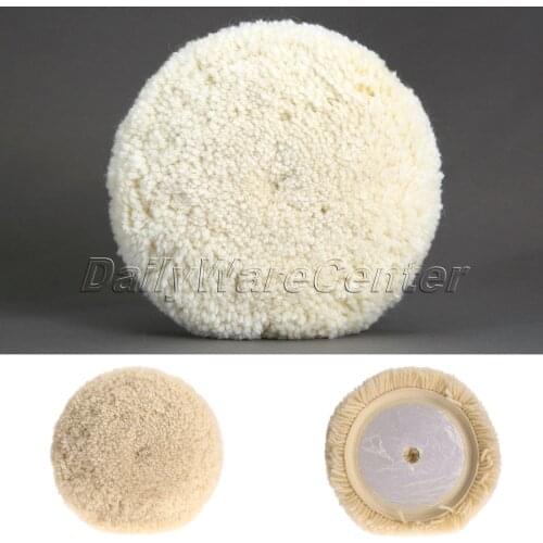 7Inch 180mm Car Styling Soft Wool Polishing Buffing Pad Car Polishers Cleaning Bonnet Car Wash Detailing Auto Wash Felt Sponge