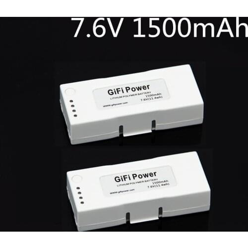 7.6V 1500mah LiPo Upgrade Battery For ZEROTECH Dobby Drone 7.6V Original Battery 1pcs to 3pcs