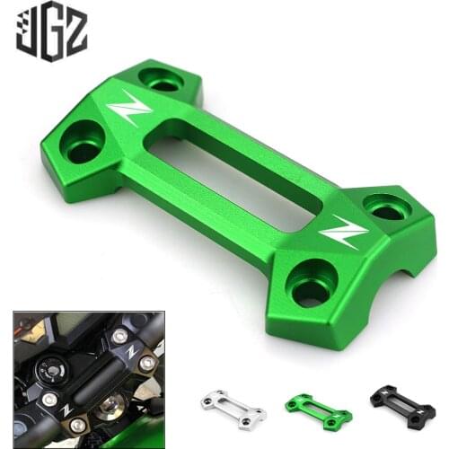 Motorcycle CNC Aluminum Handle Bar Risers Clamp Mount Cover for Kawasaki Z800 2014 2015 2016 Z250 2012 2013 Z300 2014 2015 2016