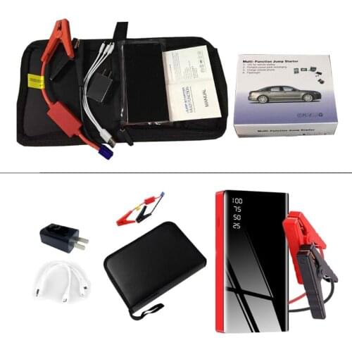 Car Jump Starter 12V Portable Car Charger Multi-function Start Jumper Emergency Car Battery Booster 20000mAh Power Bank