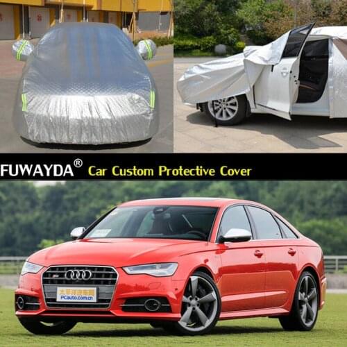Free shipping!!! Car Covers Anti UV Snow Rain Scratch Resistant Automatic Car Covers For Audi S6