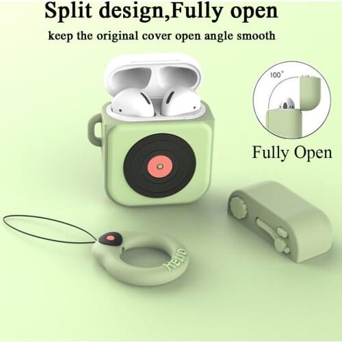 For Apple Airpods 2 Case Air Pods 1 Airpods2 Silicone Cases Earphone Cover Airpods1 Funda Airpod Wireless Bluetooth Charging Box