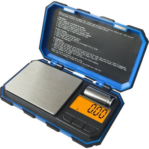 Mini Precision Digital Scales for Gold Sterling Silver Jewelry Gram Scale Balance Weight Tare Function for Food Medicine Coffee